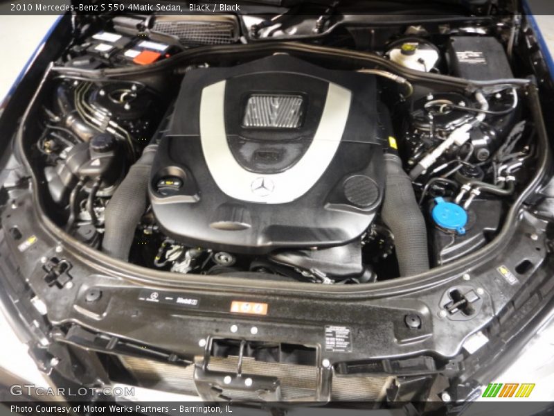 Black / Black 2010 Mercedes-Benz S 550 4Matic Sedan