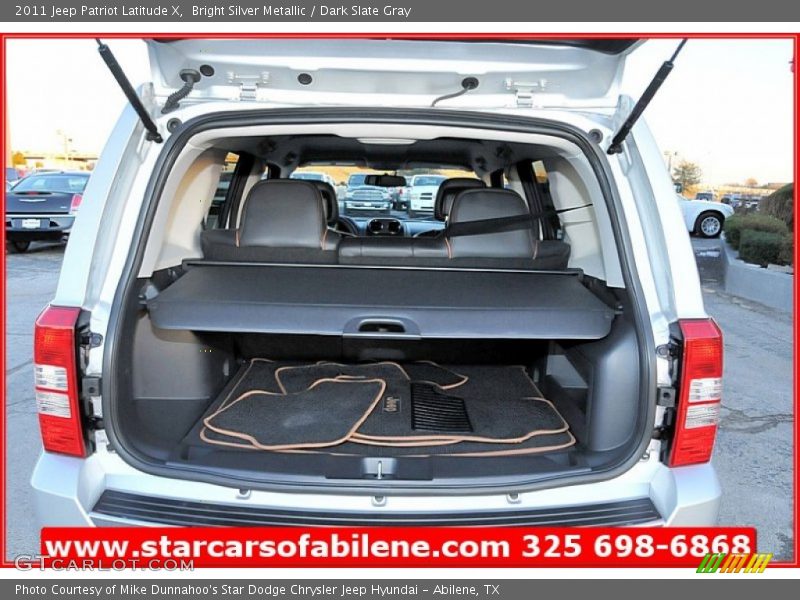Bright Silver Metallic / Dark Slate Gray 2011 Jeep Patriot Latitude X