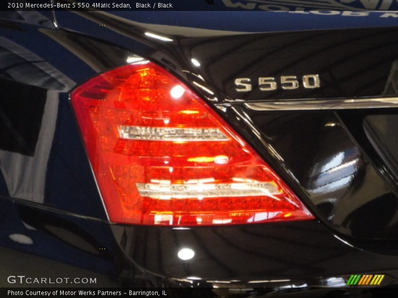 Black / Black 2010 Mercedes-Benz S 550 4Matic Sedan