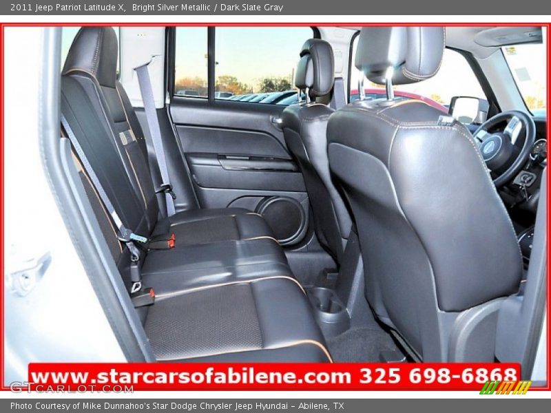 Bright Silver Metallic / Dark Slate Gray 2011 Jeep Patriot Latitude X