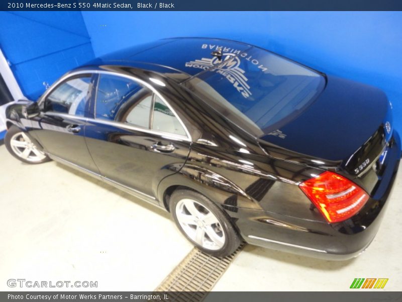 Black / Black 2010 Mercedes-Benz S 550 4Matic Sedan
