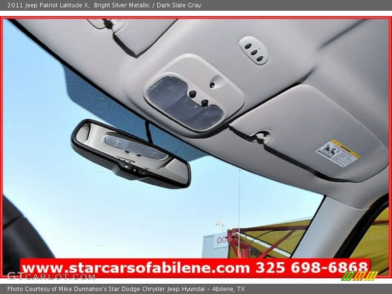 Bright Silver Metallic / Dark Slate Gray 2011 Jeep Patriot Latitude X