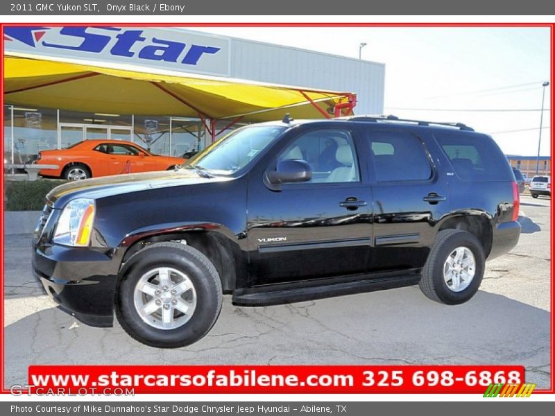 Onyx Black / Ebony 2011 GMC Yukon SLT