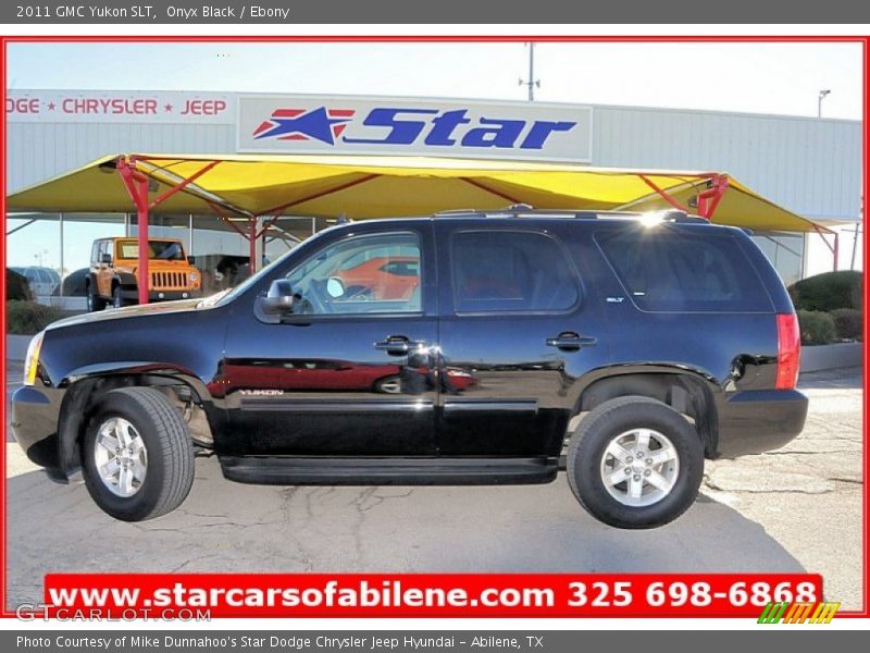 Onyx Black / Ebony 2011 GMC Yukon SLT