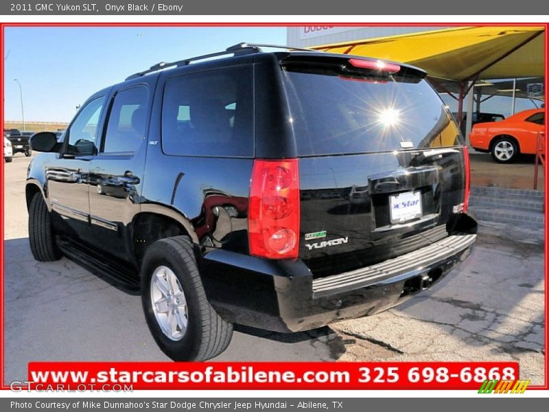 Onyx Black / Ebony 2011 GMC Yukon SLT