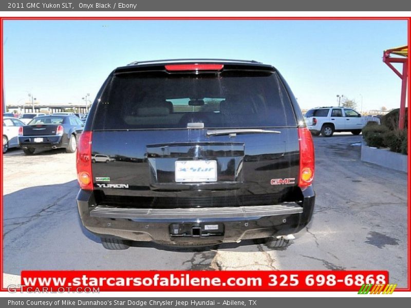Onyx Black / Ebony 2011 GMC Yukon SLT