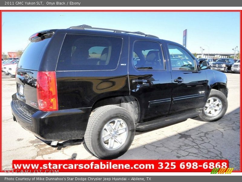 Onyx Black / Ebony 2011 GMC Yukon SLT
