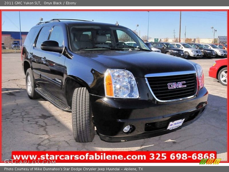 Onyx Black / Ebony 2011 GMC Yukon SLT