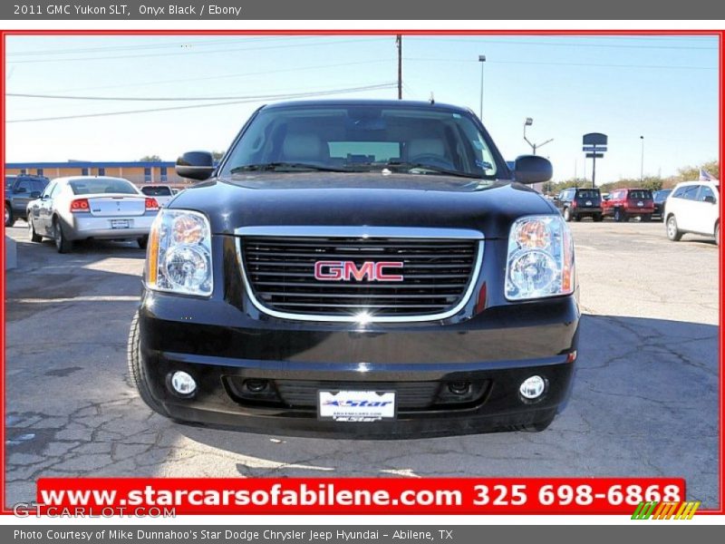 Onyx Black / Ebony 2011 GMC Yukon SLT