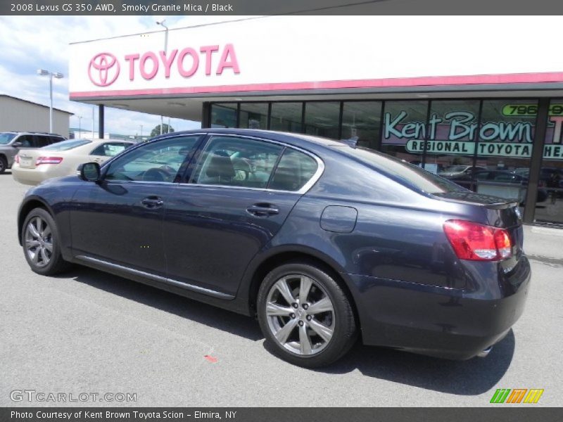 Smoky Granite Mica / Black 2008 Lexus GS 350 AWD