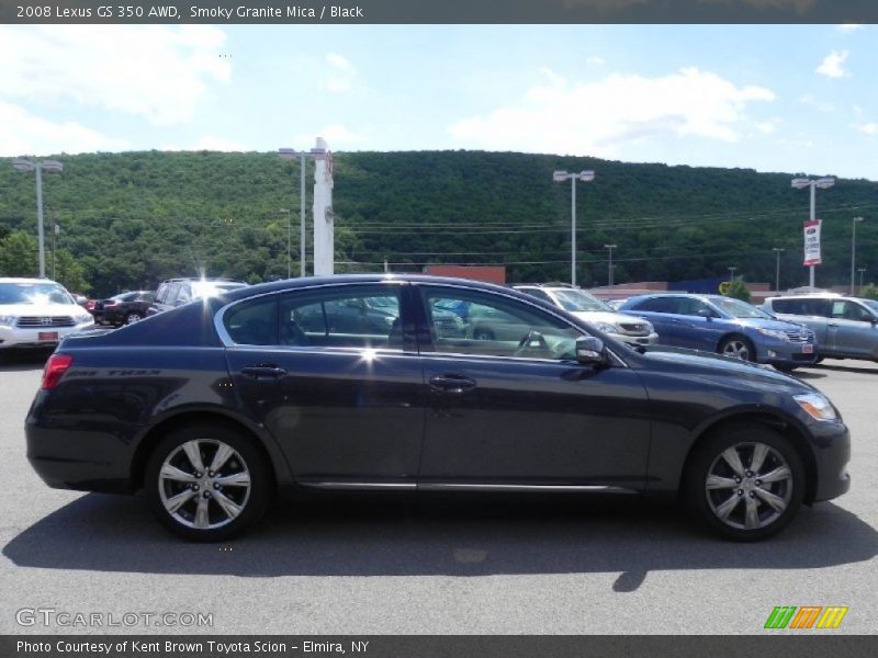 Smoky Granite Mica / Black 2008 Lexus GS 350 AWD