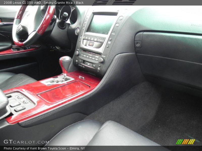 Smoky Granite Mica / Black 2008 Lexus GS 350 AWD