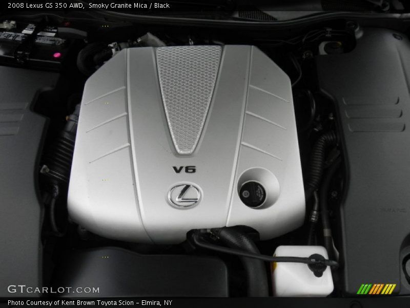 Smoky Granite Mica / Black 2008 Lexus GS 350 AWD