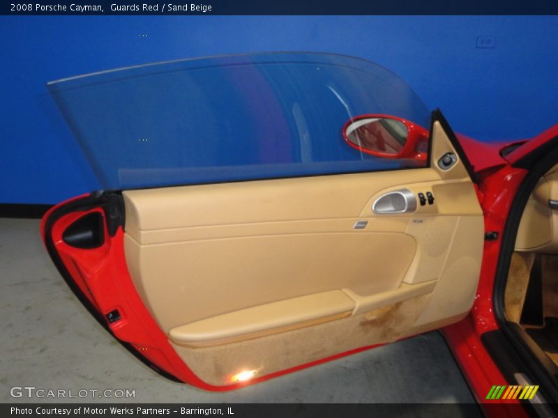 Guards Red / Sand Beige 2008 Porsche Cayman