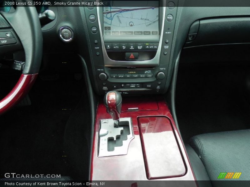 Smoky Granite Mica / Black 2008 Lexus GS 350 AWD