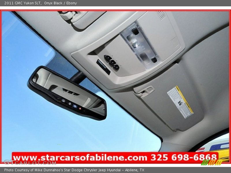 Onyx Black / Ebony 2011 GMC Yukon SLT