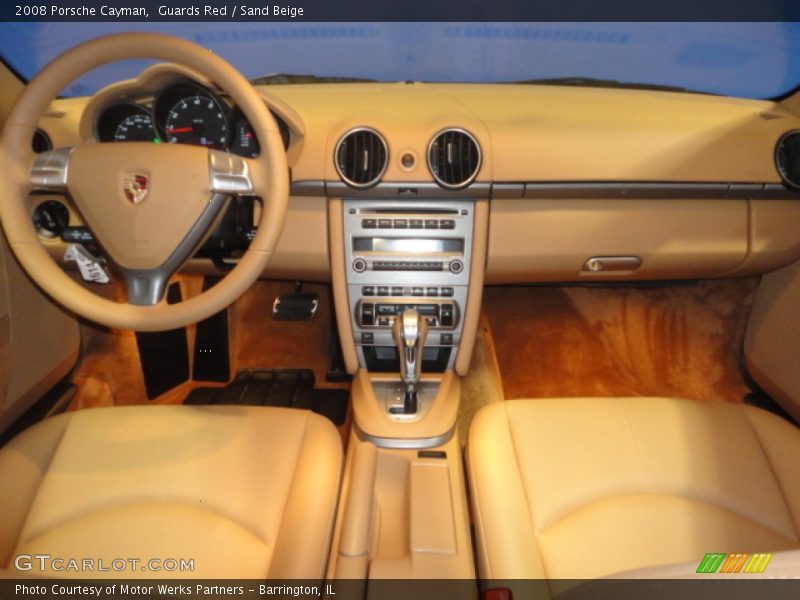Guards Red / Sand Beige 2008 Porsche Cayman