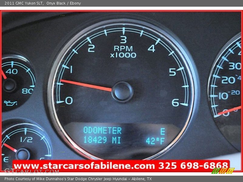 Onyx Black / Ebony 2011 GMC Yukon SLT