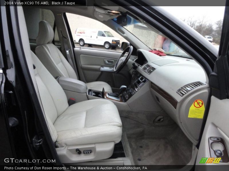 Black / Taupe 2004 Volvo XC90 T6 AWD