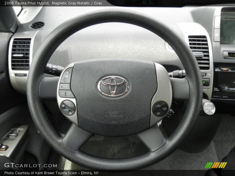 Magnetic Gray Metallic / Gray 2008 Toyota Prius Hybrid