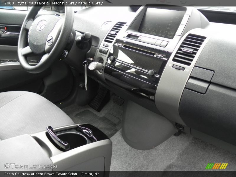 Magnetic Gray Metallic / Gray 2008 Toyota Prius Hybrid