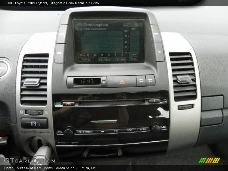 Magnetic Gray Metallic / Gray 2008 Toyota Prius Hybrid