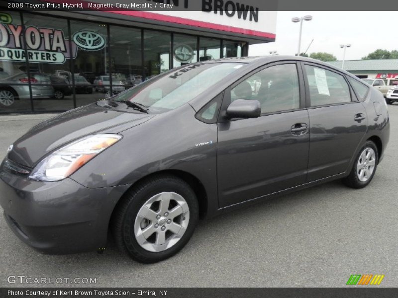 Magnetic Gray Metallic / Gray 2008 Toyota Prius Hybrid