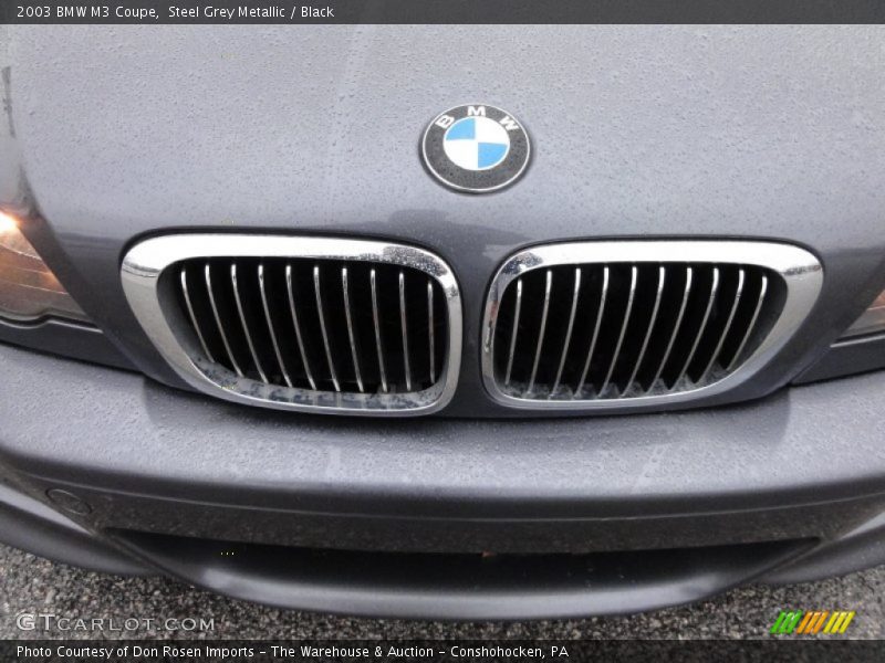 Steel Grey Metallic / Black 2003 BMW M3 Coupe