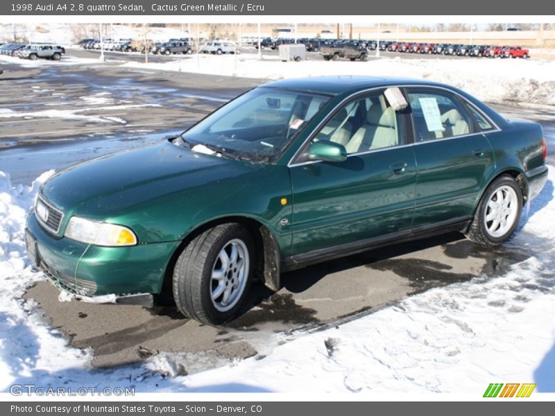  1998 A4 2.8 quattro Sedan Cactus Green Metallic
