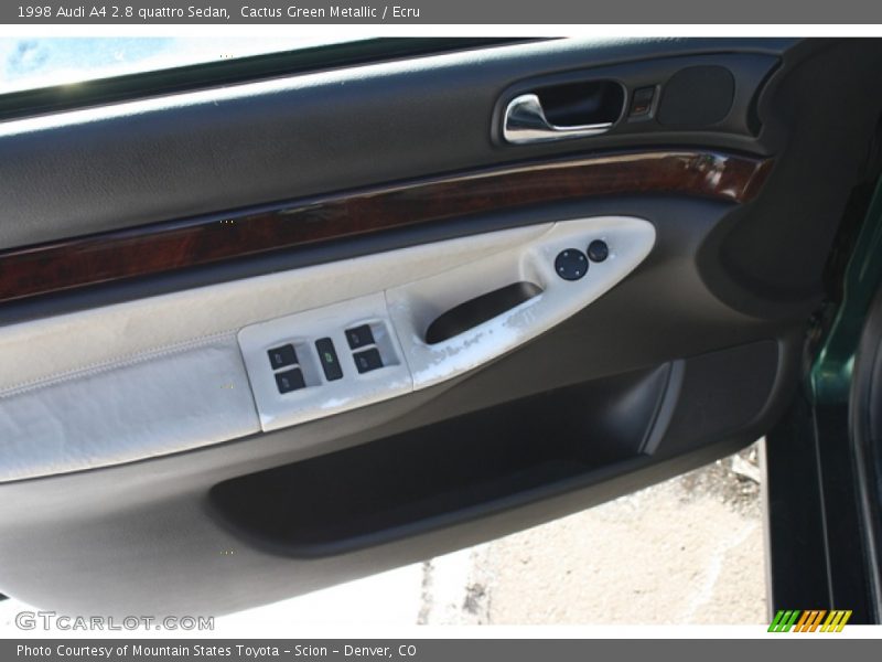 Cactus Green Metallic / Ecru 1998 Audi A4 2.8 quattro Sedan