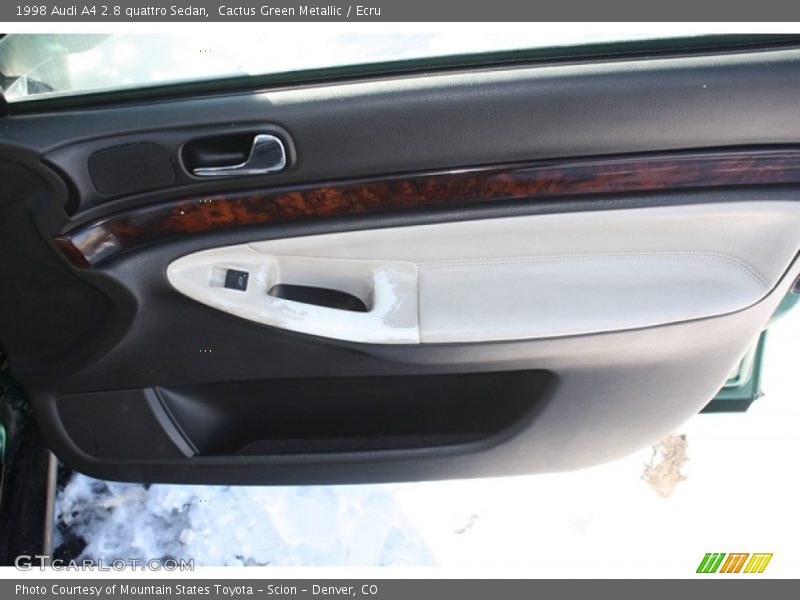 Cactus Green Metallic / Ecru 1998 Audi A4 2.8 quattro Sedan