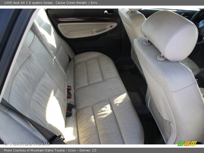 Cactus Green Metallic / Ecru 1998 Audi A4 2.8 quattro Sedan