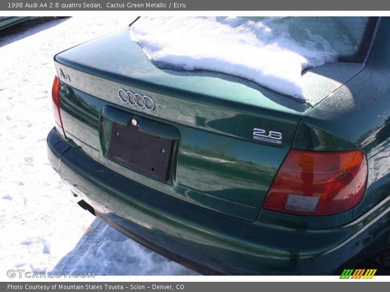 Cactus Green Metallic / Ecru 1998 Audi A4 2.8 quattro Sedan