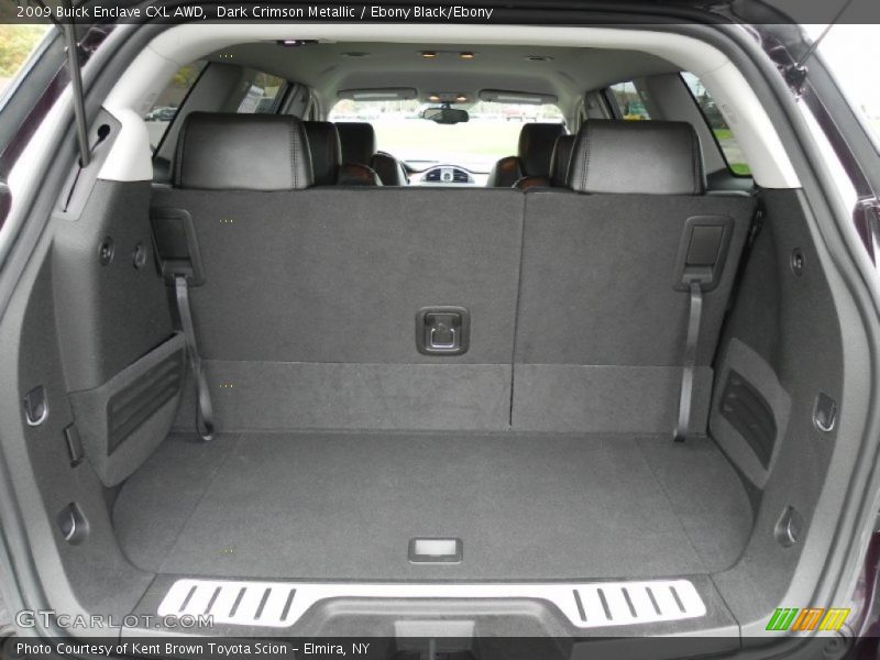 Dark Crimson Metallic / Ebony Black/Ebony 2009 Buick Enclave CXL AWD