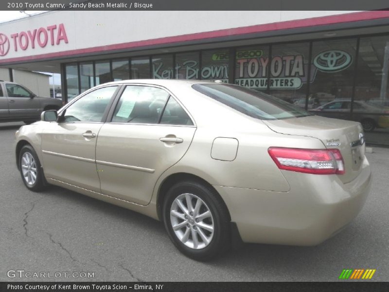 Sandy Beach Metallic / Bisque 2010 Toyota Camry