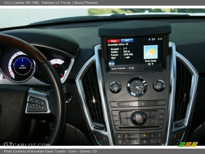 Platinum Ice Tricoat / Ebony/Titanium 2011 Cadillac SRX FWD