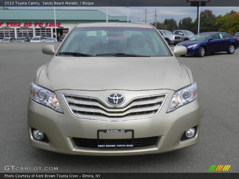 Sandy Beach Metallic / Bisque 2010 Toyota Camry