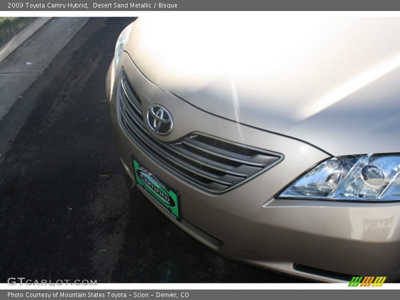 Desert Sand Metallic / Bisque 2009 Toyota Camry Hybrid
