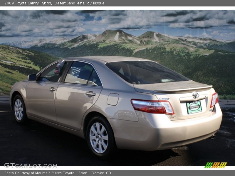 Desert Sand Metallic / Bisque 2009 Toyota Camry Hybrid