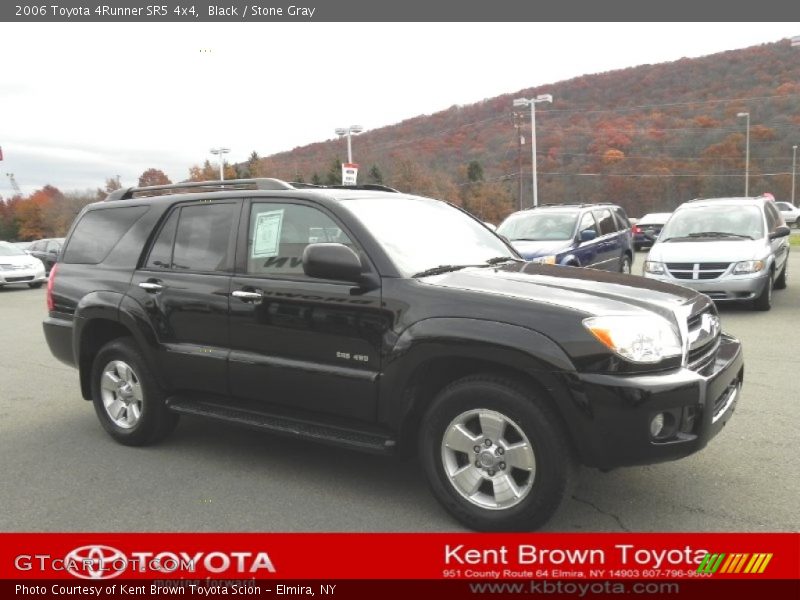 Black / Stone Gray 2006 Toyota 4Runner SR5 4x4