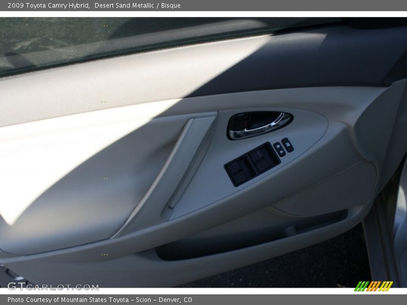 Desert Sand Metallic / Bisque 2009 Toyota Camry Hybrid