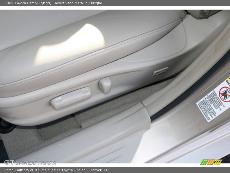 Desert Sand Metallic / Bisque 2009 Toyota Camry Hybrid