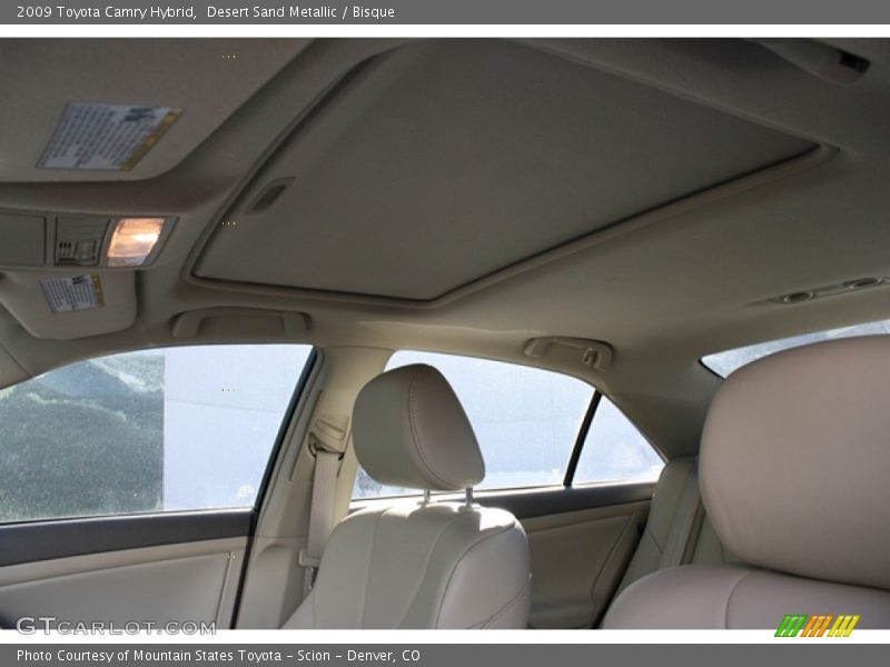 Desert Sand Metallic / Bisque 2009 Toyota Camry Hybrid