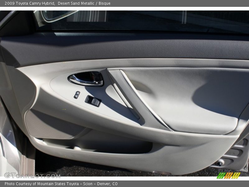 Desert Sand Metallic / Bisque 2009 Toyota Camry Hybrid