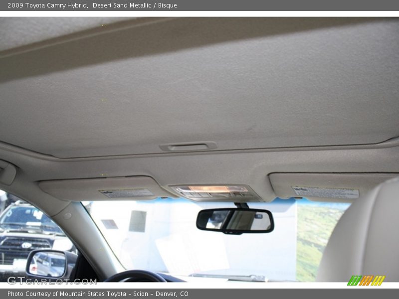 Desert Sand Metallic / Bisque 2009 Toyota Camry Hybrid