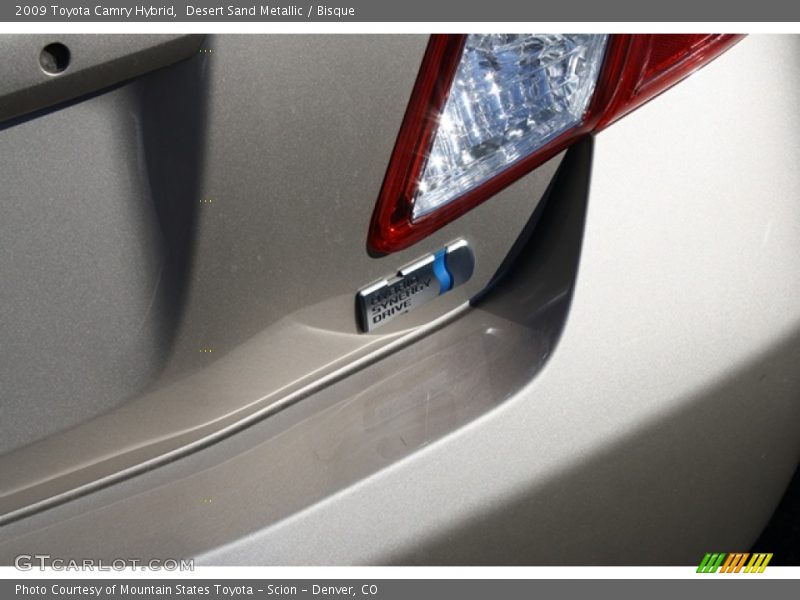 Desert Sand Metallic / Bisque 2009 Toyota Camry Hybrid