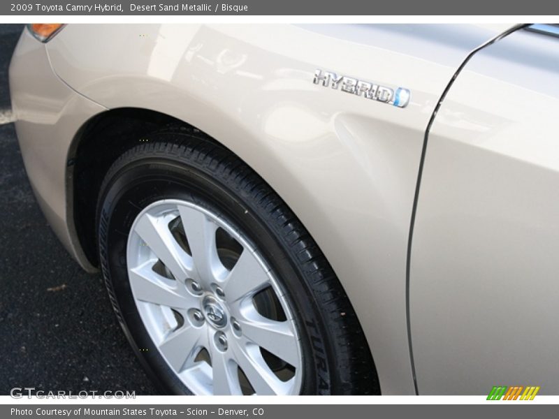 Desert Sand Metallic / Bisque 2009 Toyota Camry Hybrid