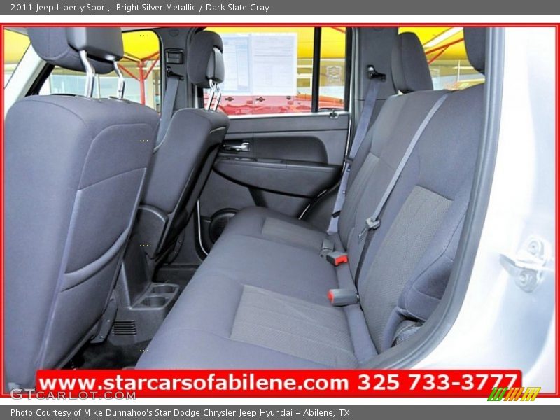 Bright Silver Metallic / Dark Slate Gray 2011 Jeep Liberty Sport