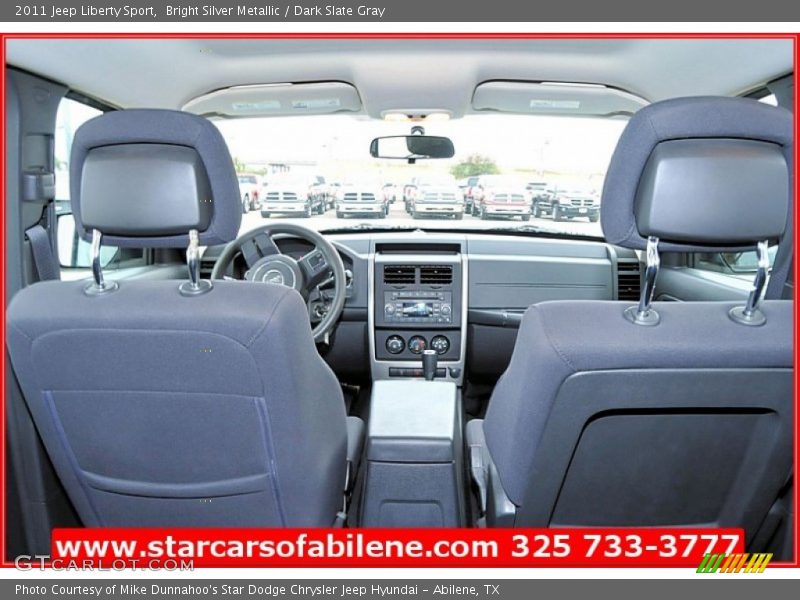 Bright Silver Metallic / Dark Slate Gray 2011 Jeep Liberty Sport