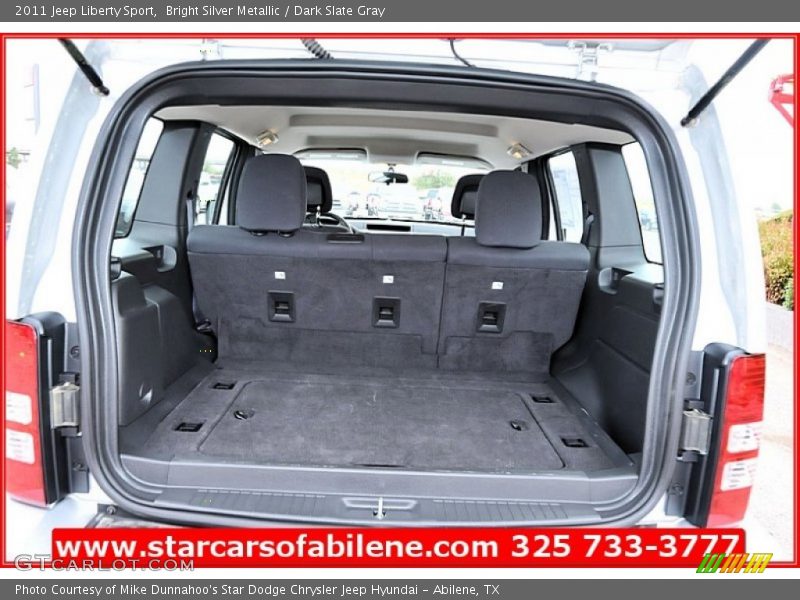 Bright Silver Metallic / Dark Slate Gray 2011 Jeep Liberty Sport